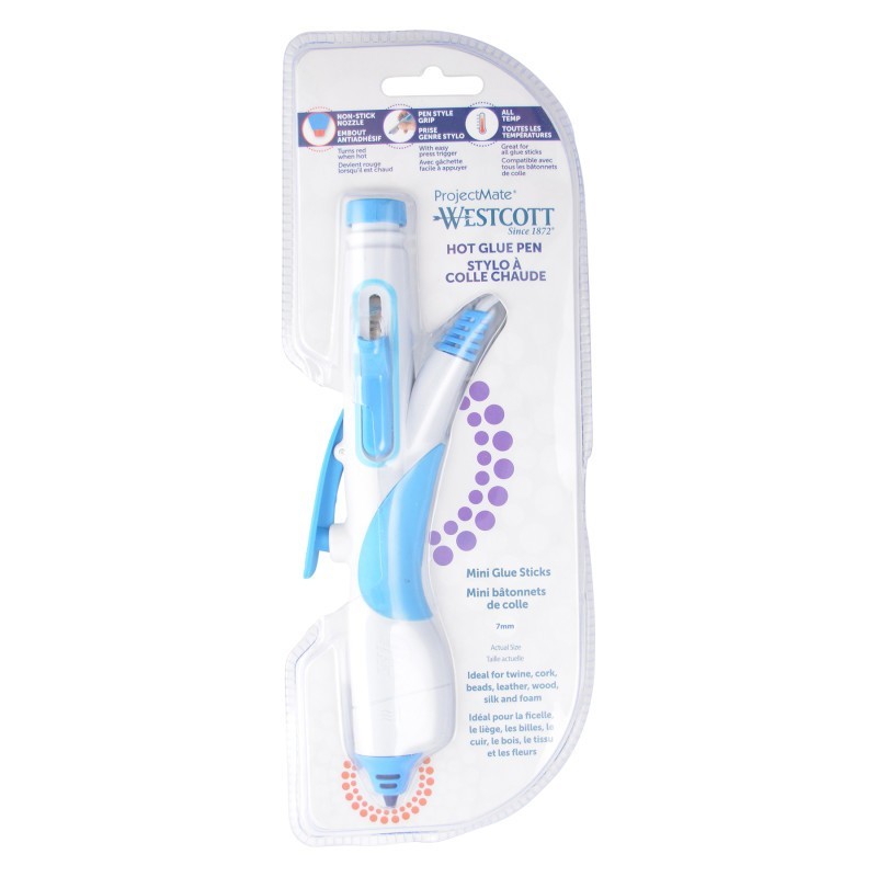 Westcott® Projectmate All Temp Glue Pen, 10 W