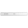 Westcott® Non-Shatter Flexible Ruler, Standard/Metric, 12 in (30 Cm) Long, Plastic, Clear, 12 Per Pack