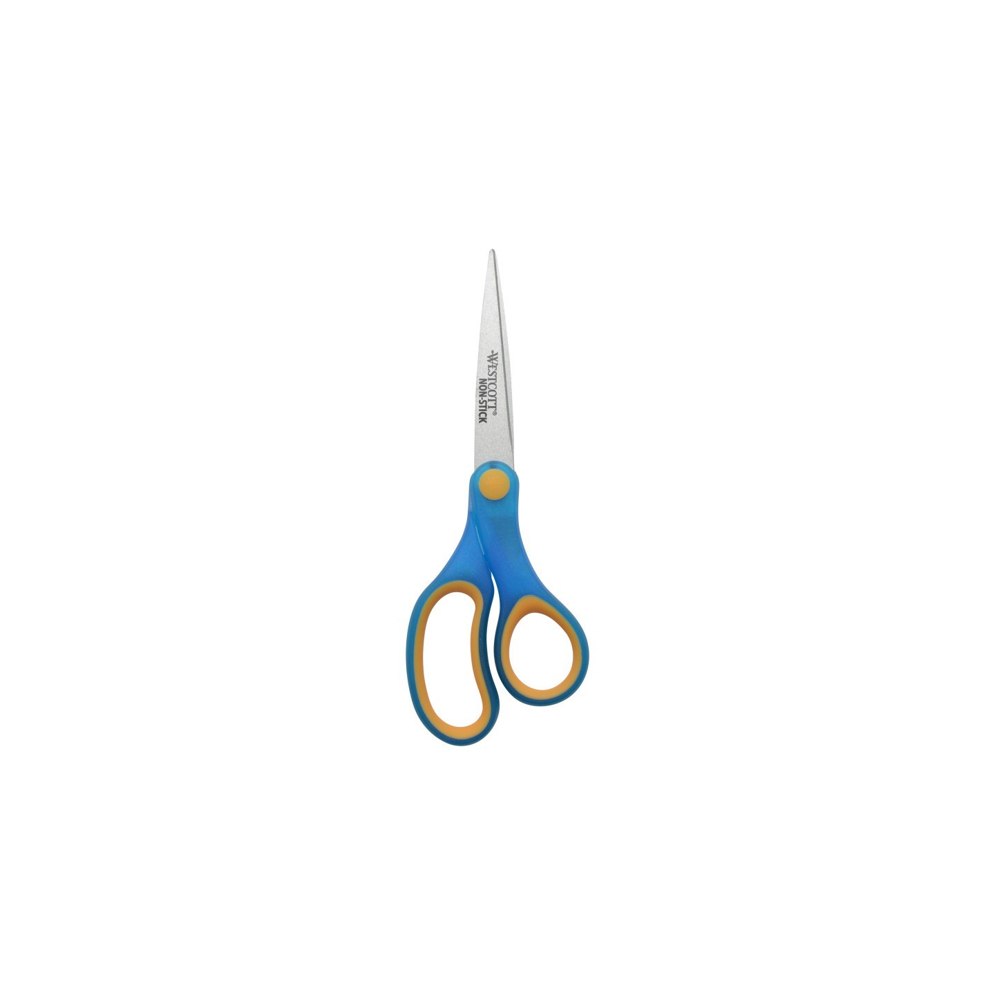 Westcott® 7" Student Non-Stick Scissors, Assorted Colors, Ages 12+, Pack of 3