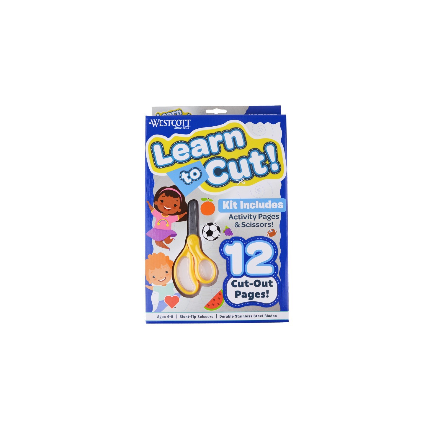 Westcott® Learn-to-Cut Kit for Kids, 12 Pieces