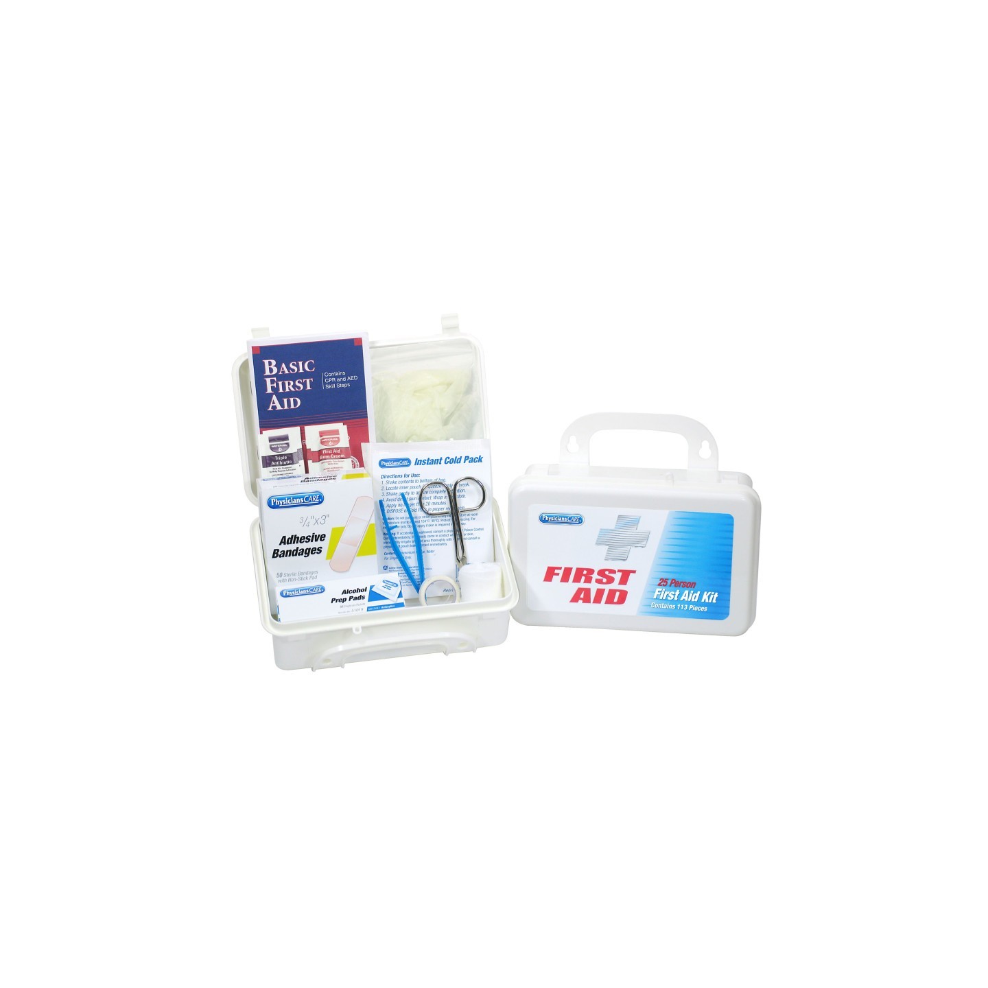 First Aid Only® 25 Person First Aid Kit, 112 Pieces