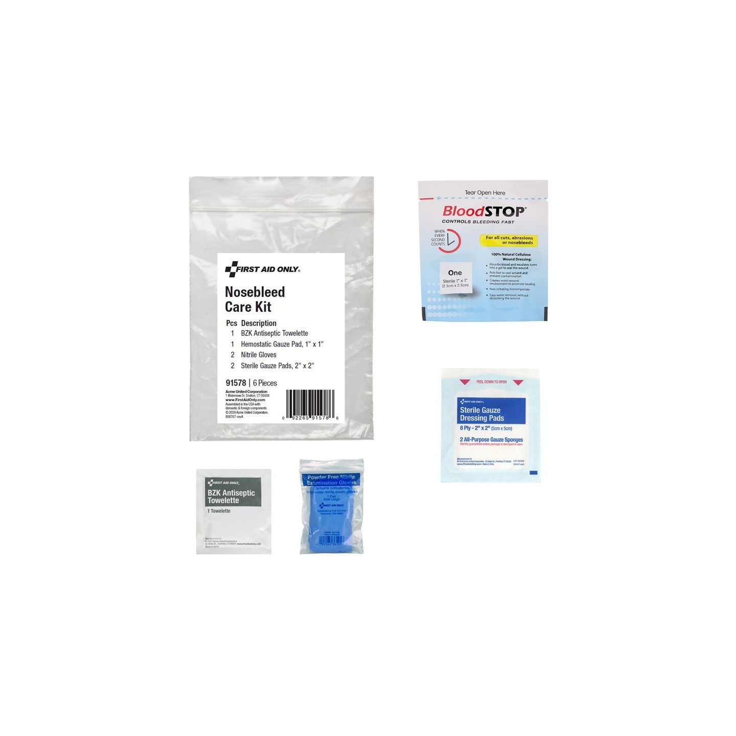 First Aid Only® Nosebleed Care Kit