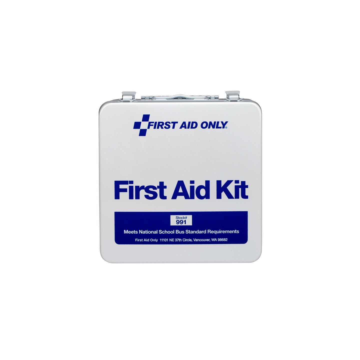 First Aid Only® 50 Person Unitized Metal Bus First Aid Kit