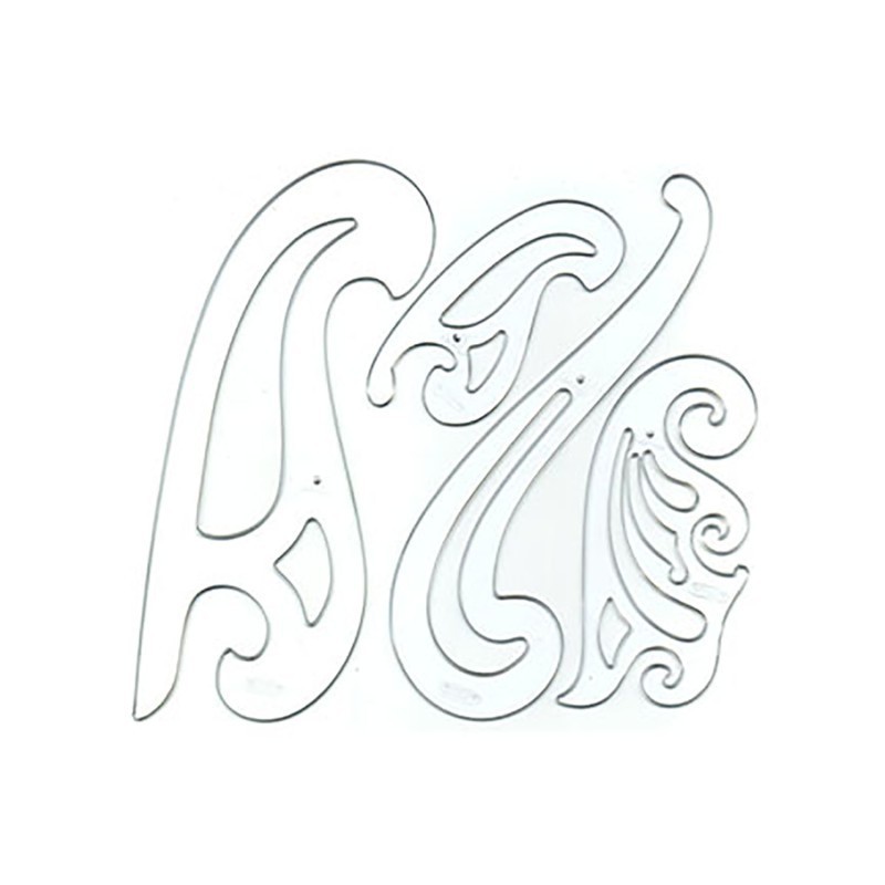 Westcott® French Curves Drawing Template Set, 4 Pieces
