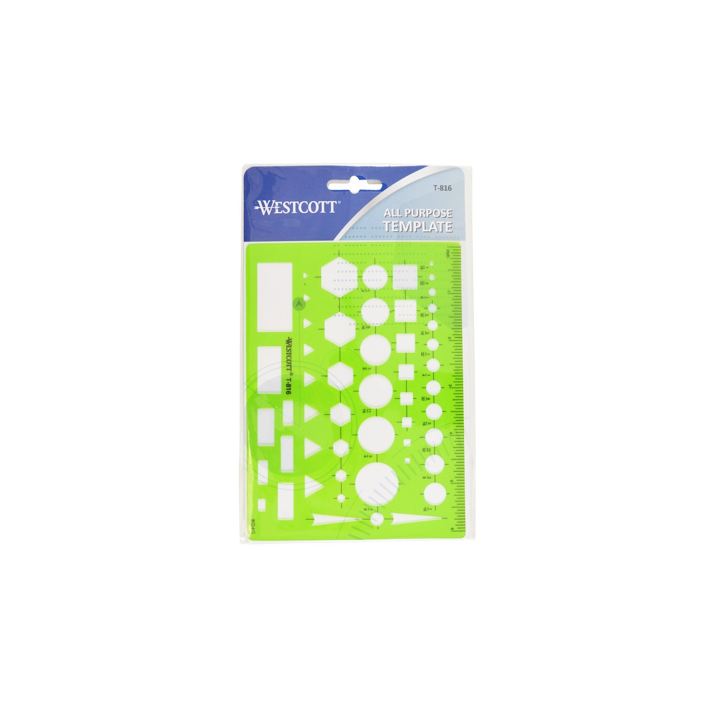 Westcott® General Purpose Drawing Template