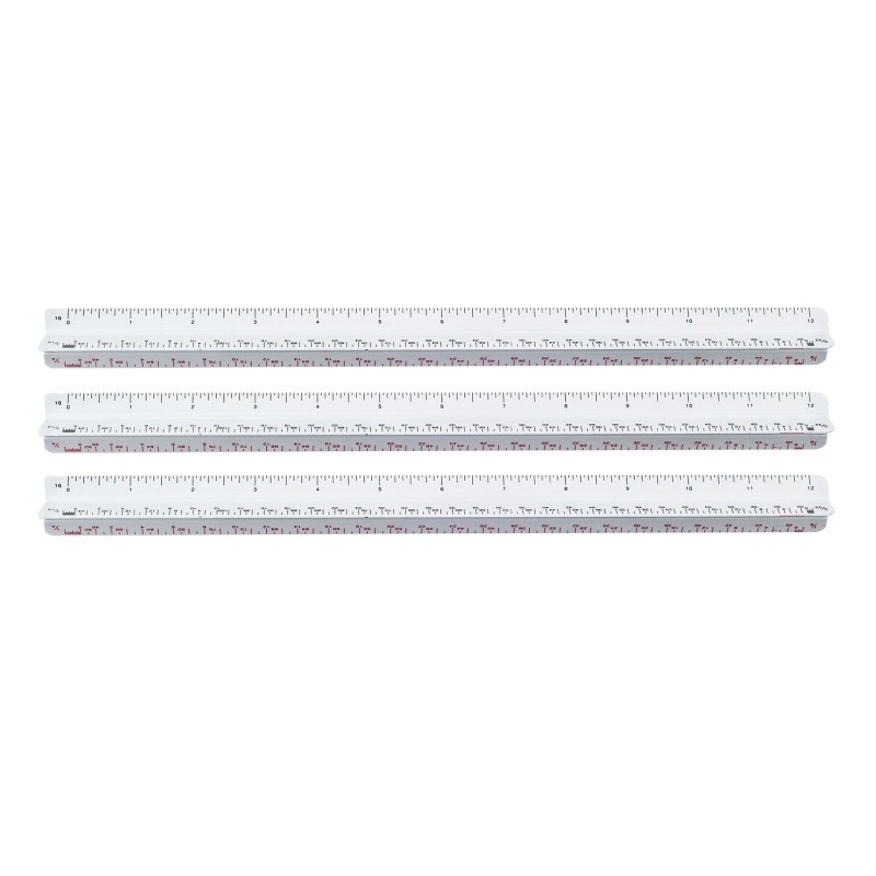 Westcott® 12" Architectural Scale, Pack of 3