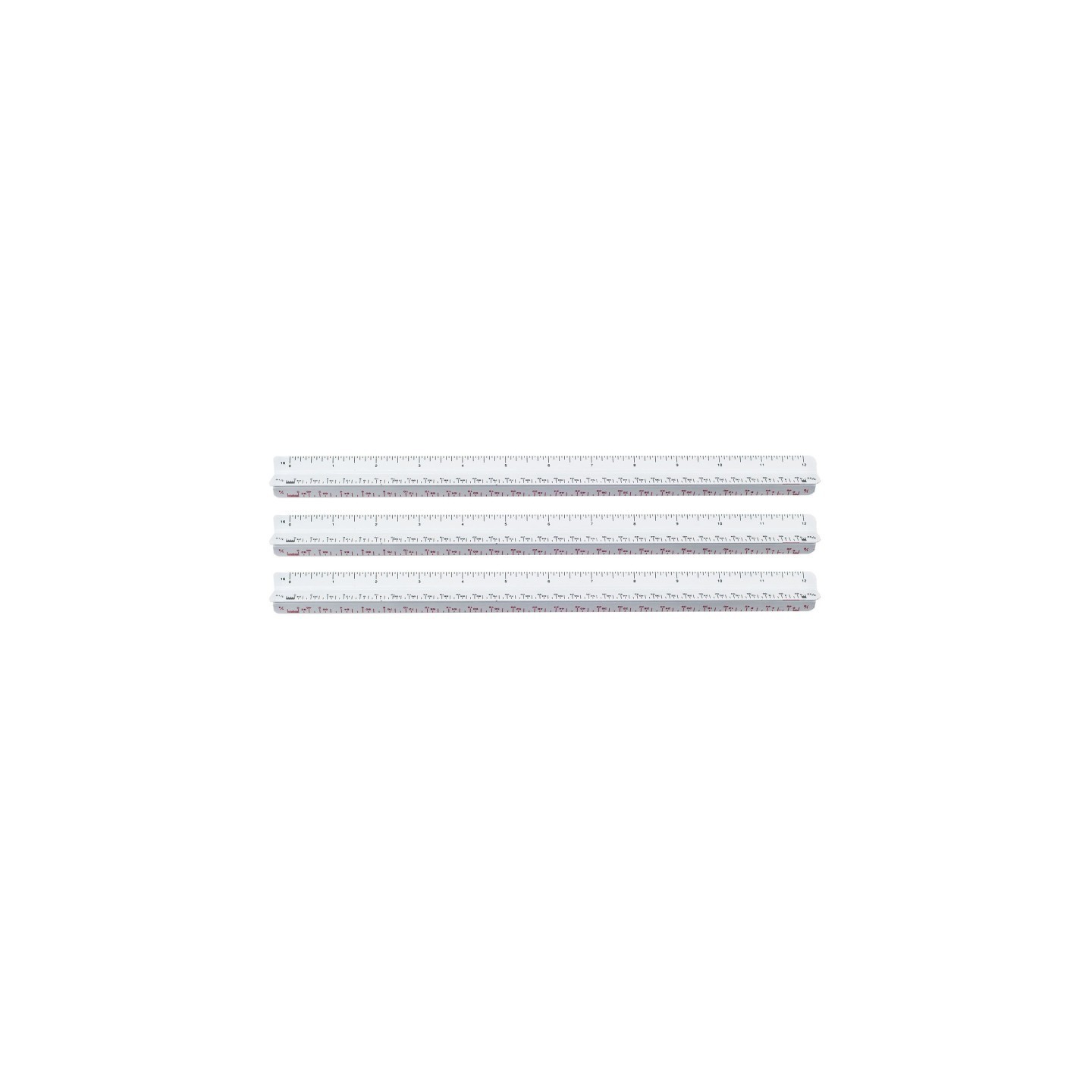 Westcott® 12" Architectural Scale, Pack of 3
