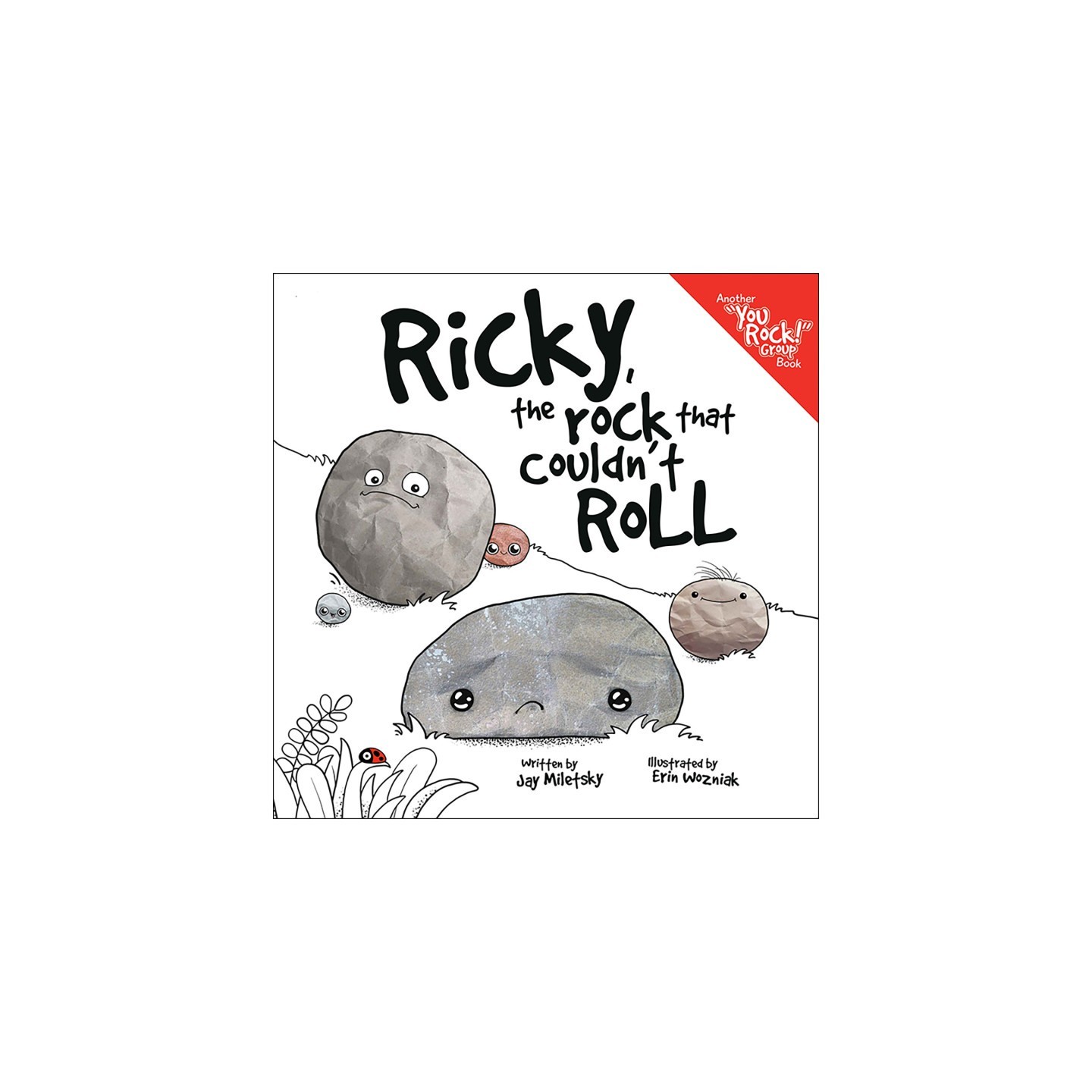New Paige Press Ricky The Rock that Couldn't Roll Book