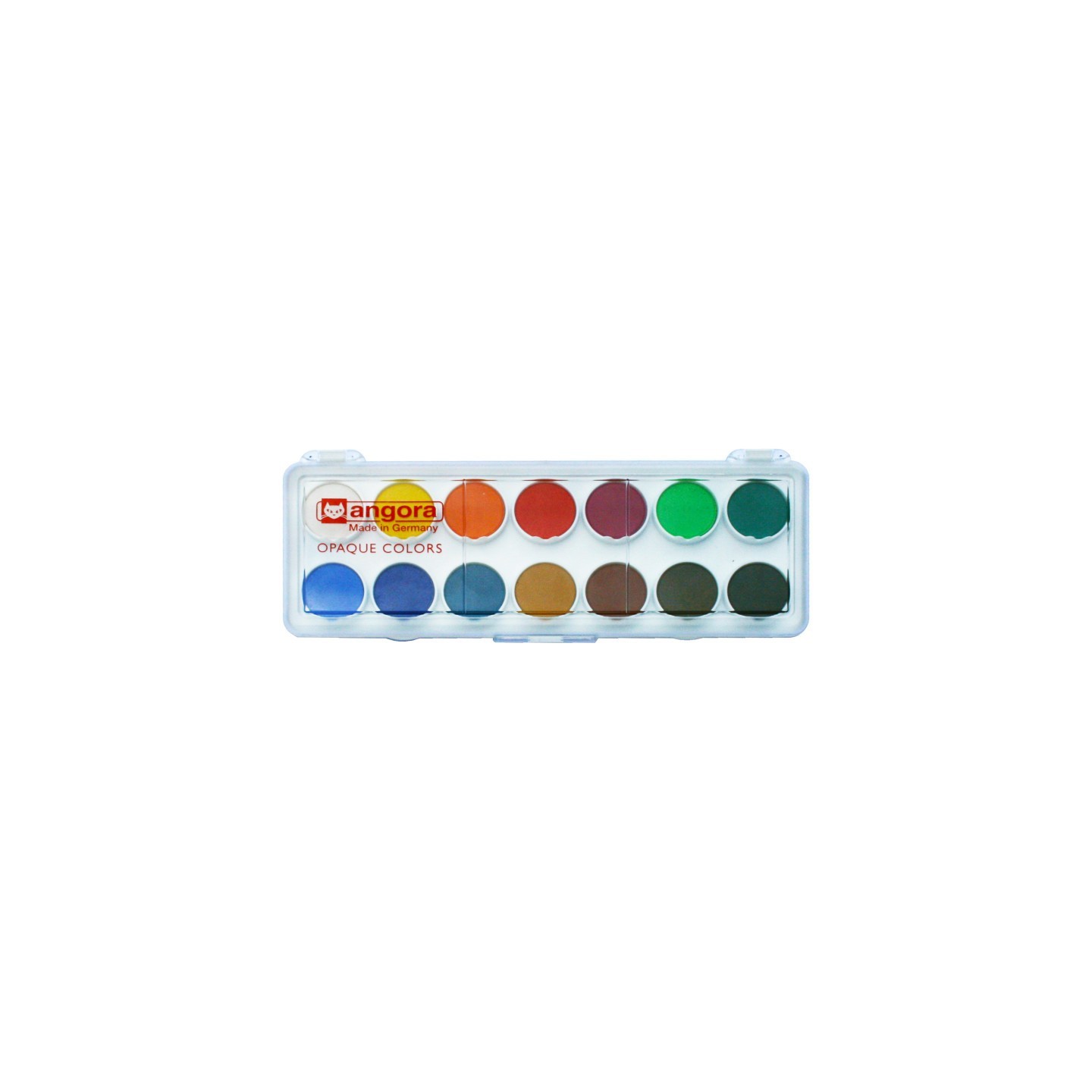Angora 14-Pan Opaque Watercolor General Set