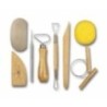 AMACO Pottery Sculpting Tools Set, Set of 8