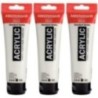 Amsterdam Standard Acrylic Paint, 120ml, Titanium White 105, Pack of 3
