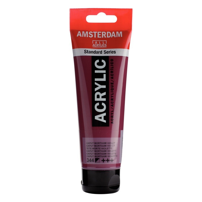 Amsterdam Standard Acrylic Paint, 120ml, Caput Mortuum Violet 344