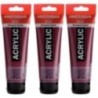 Amsterdam Standard Acrylic Paint, 120ml, Caput Mortuum Violet 344, Pack of 3