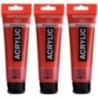 Amsterdam Standard Acrylic Paint, 120ml, Naphthol Red Deep 399, Pack of 3