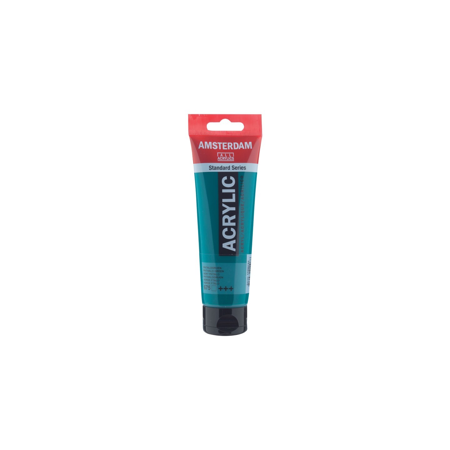 Amsterdam Standard Acrylic Paint, 120ml, Phthalo Green 675