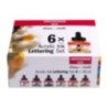 Amsterdam Acrylic Ink Lettering Set, 6 x 30 mL