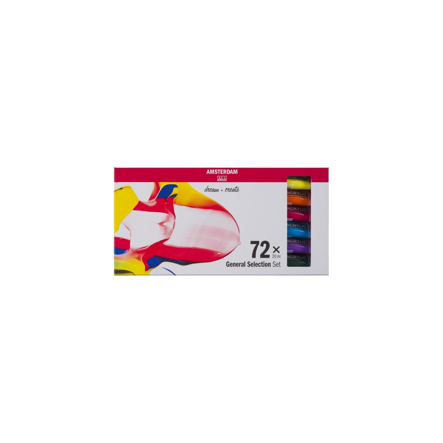 Amsterdam Standard Acrylic General Set, 72 x 20mL