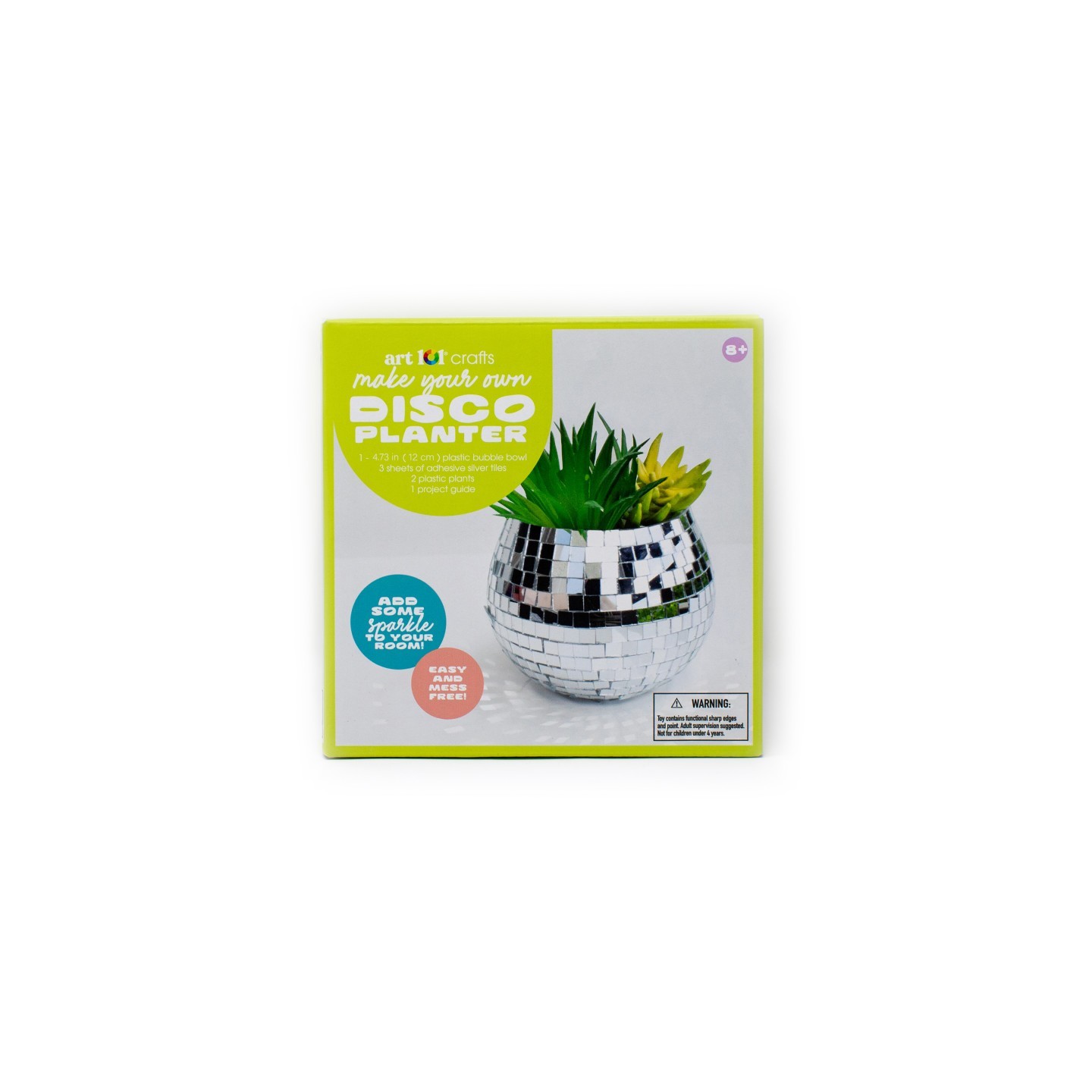 Art 101 Make Your Own Disco Planter