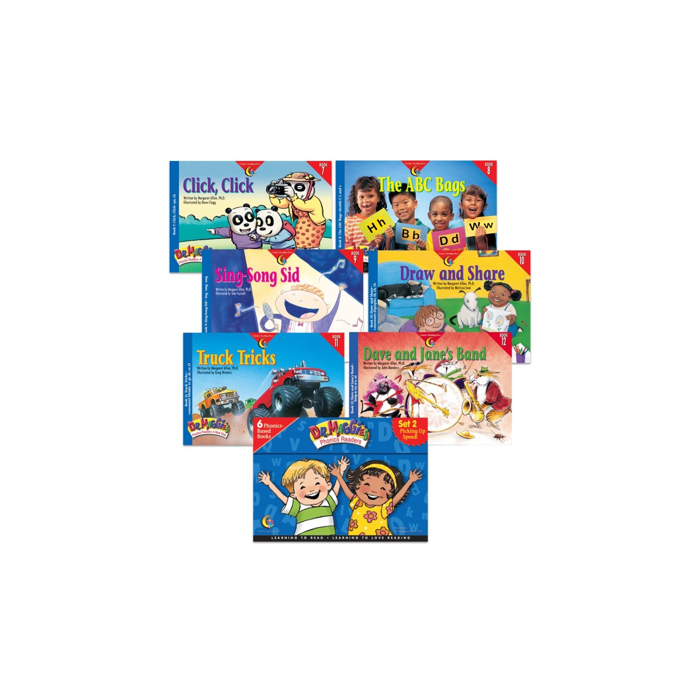 Creative Teaching Press® Dr. Maggie's Boxed Set 2: Picking Up Speed!, 6 Books