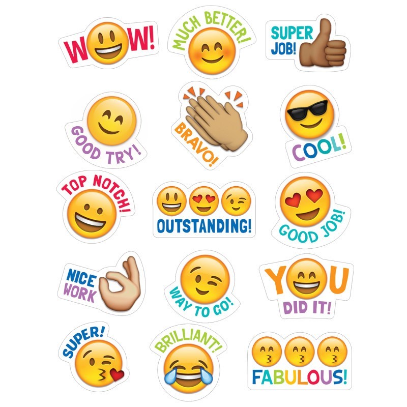 Creative Teaching Press® Emotion Icon Rewards Stickers