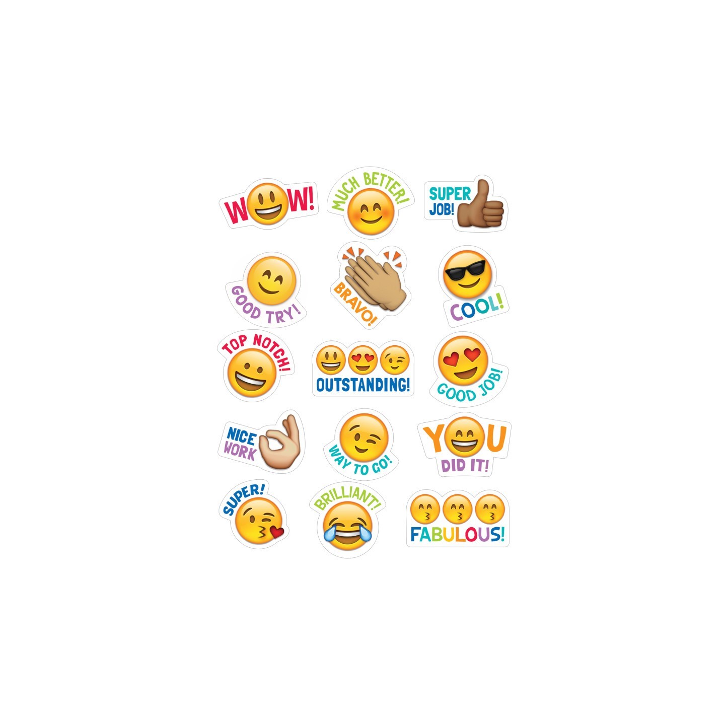 Creative Teaching Press® Emotion Icon Rewards Stickers