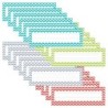 Creative Teaching Press® Chevron Solids Name Plates, 36 Per Pack, 6 Packs