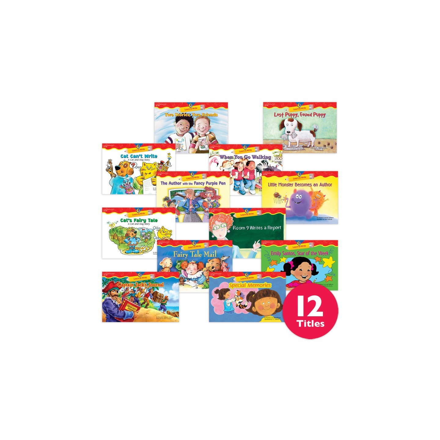 Creative Teaching Press® Learn to Write Variety Pack Set 2, Grade 1-2, 12 Titles