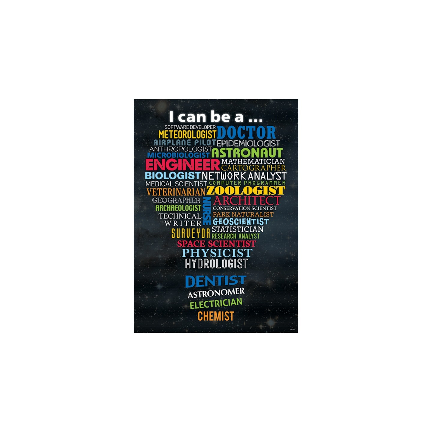 Creative Teaching Press® STEM Careers Inspire U Poster, Grade 3+