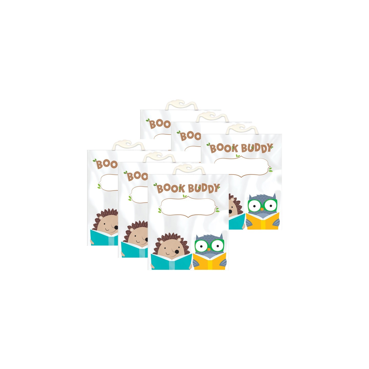 Creative Teaching Press® Woodland Friends Book Buddy Bag, Pack of 6