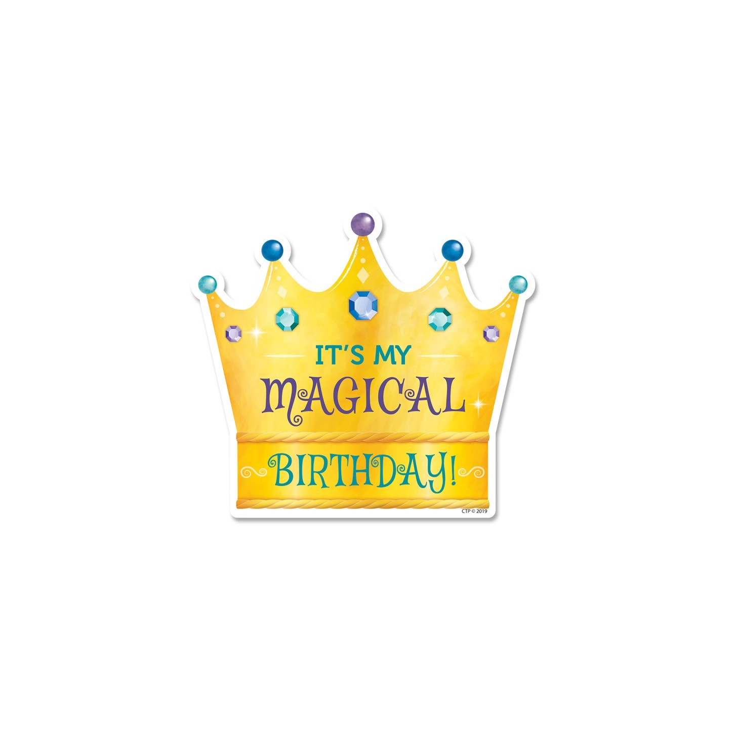 Creative Teaching Press® Mystical Magical It's My Magical Birthday Badge, 36/Pack