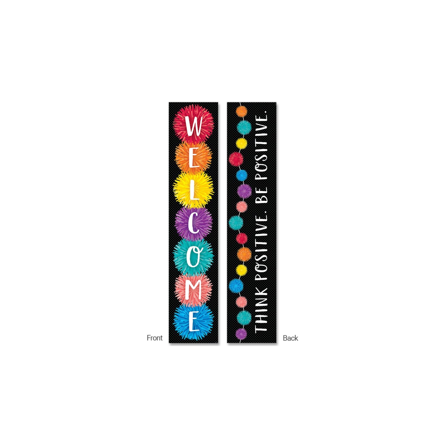 Creative Teaching Press® Pom-Poms Welcome Banner (2-sided)