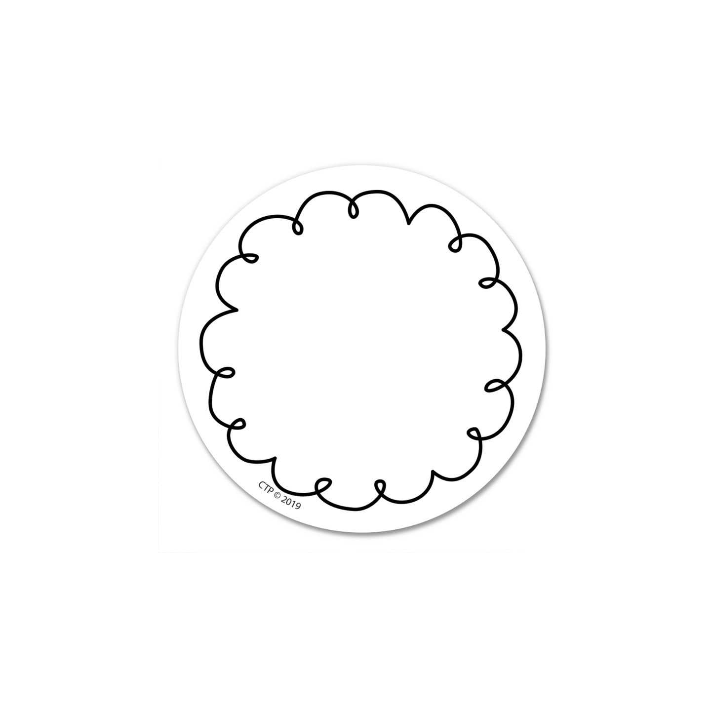 Creative Teaching Press® Loop-de-Loop 3" Designer Cut-Outs, Pack of 36