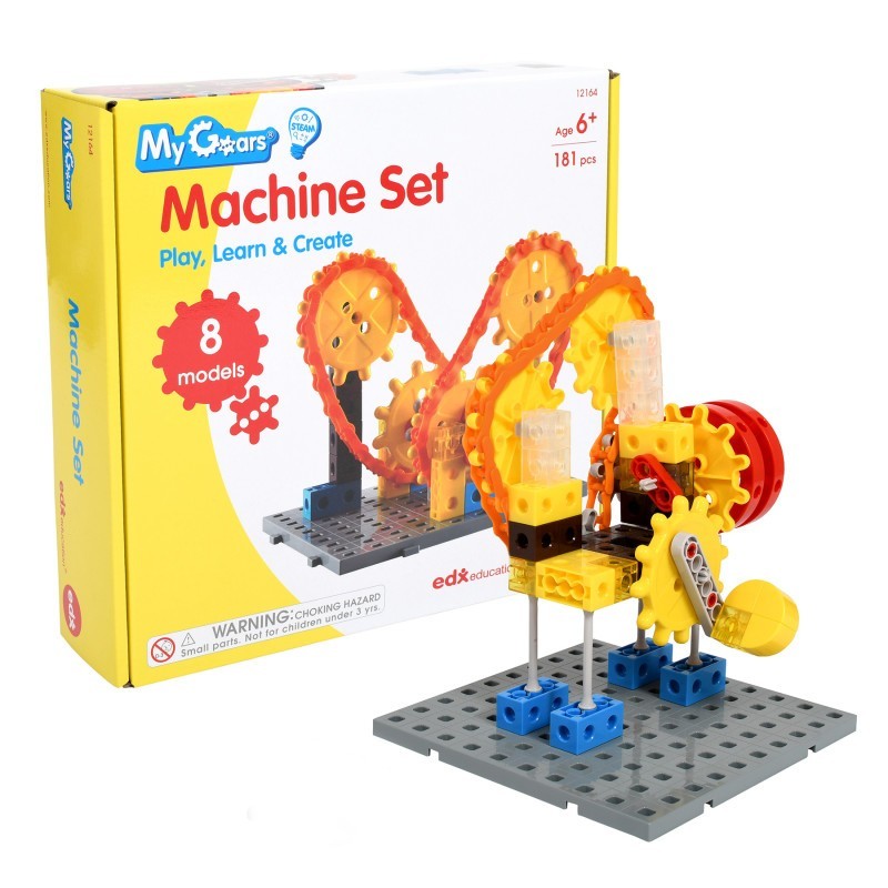 edxeducation® My Gears - Machine Set - 181-Piece Model Set