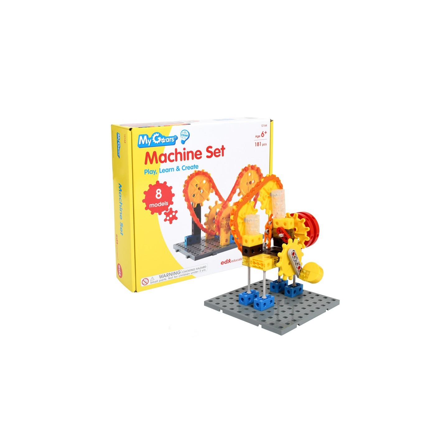 edxeducation® My Gears - Machine Set - 181-Piece Model Set