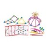 edxeducation® Skeletal Starter Geo Set - 144 Multicolored Pieces - 20 Double-Sided Activity Cards