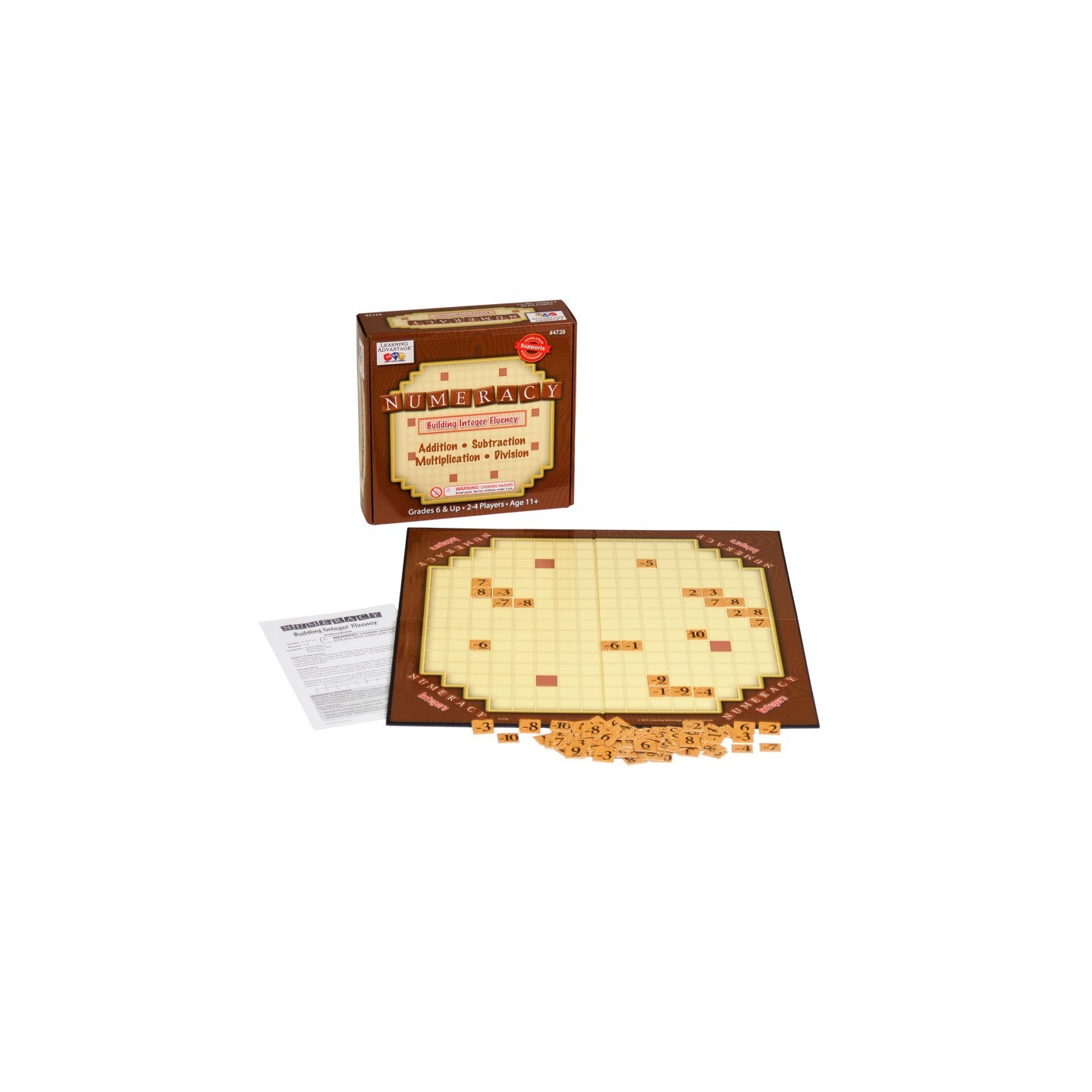 Learning Advantage® Numeracy Game - Building Integer Fluency