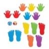 edxeducation® Hand and Foot Mark Set - Set of 26