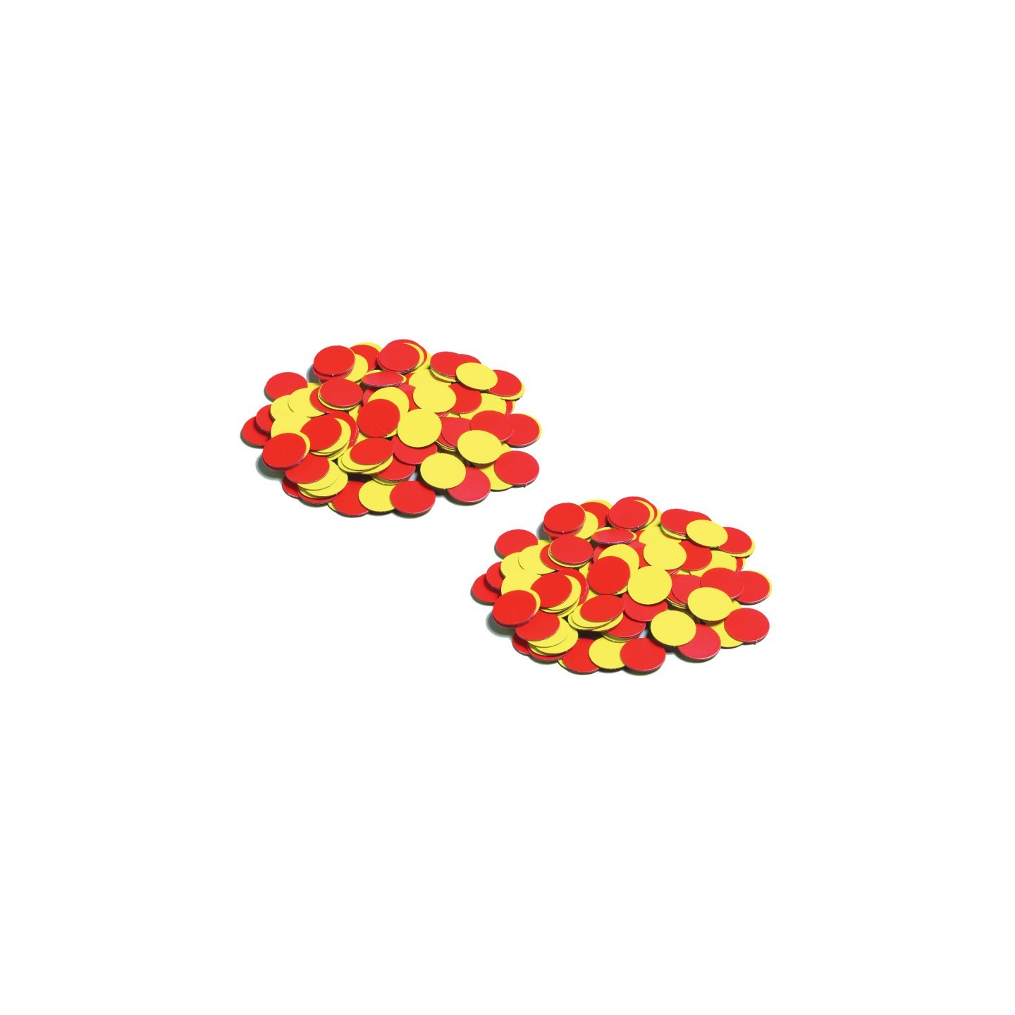Learning Advantage® Two-Color Counters - Plastic - Magnetic - 200 Per Set - 2 Sets