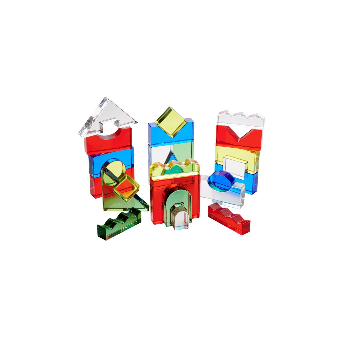 TickiT® Color Crystal Block Set - Set of 25
