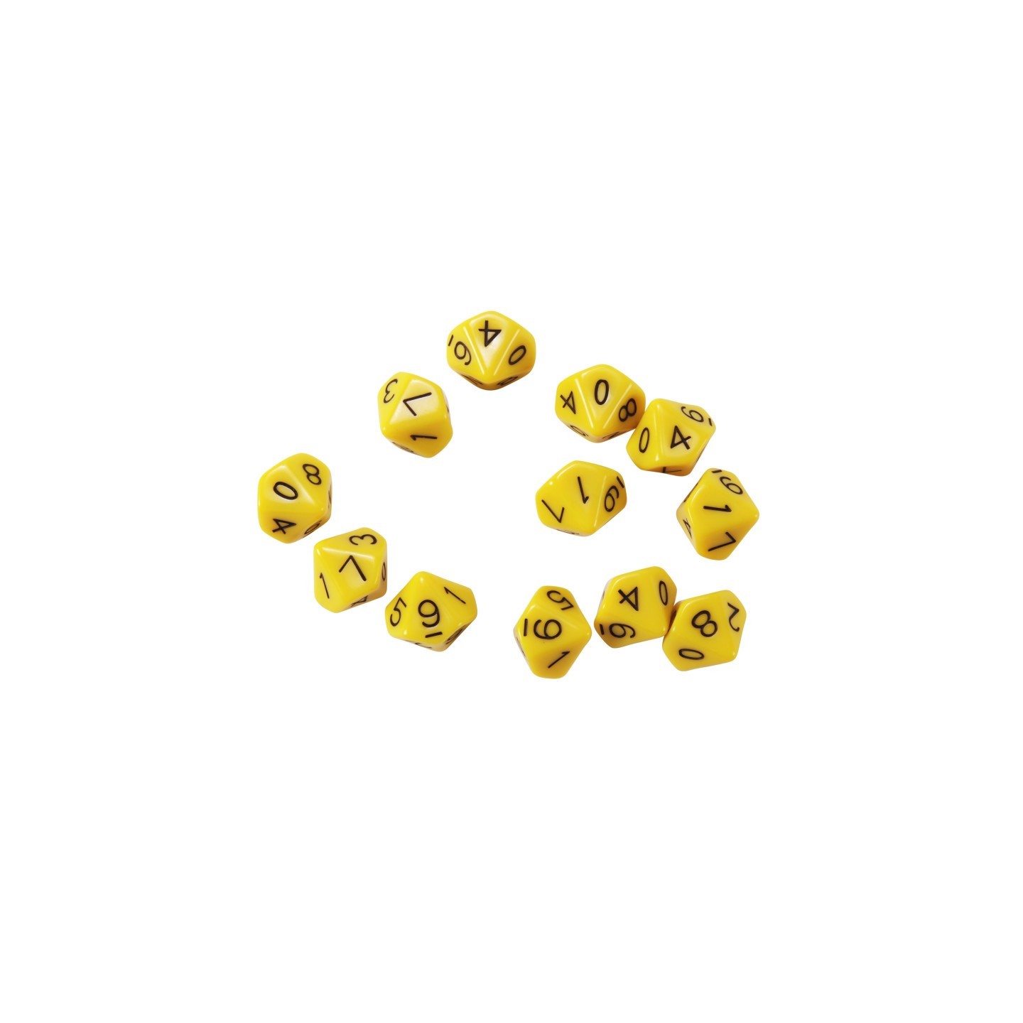 Learning Advantage® 10-Sided Dice - Set of 12