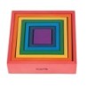 TickiT® Wooden Rainbow Architect Squares - Set of 7