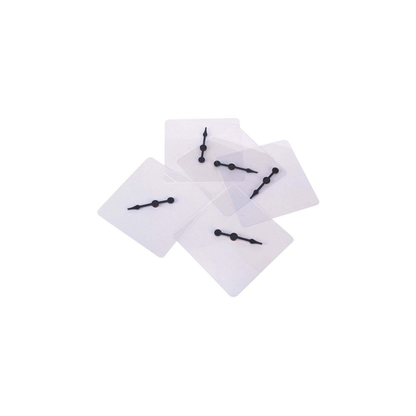 Learning Advantage® Transparent Spinners - Set of 5