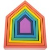 TickiT® Rainbow Architect Houses - Set of 7
