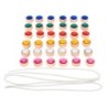TickiT® Wooden Lacing Jewels