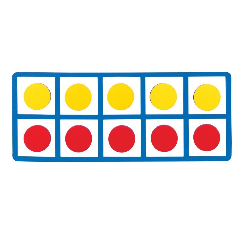 Learning Advantage® Giant Magnetic Foam Ten Frames - Set of 2