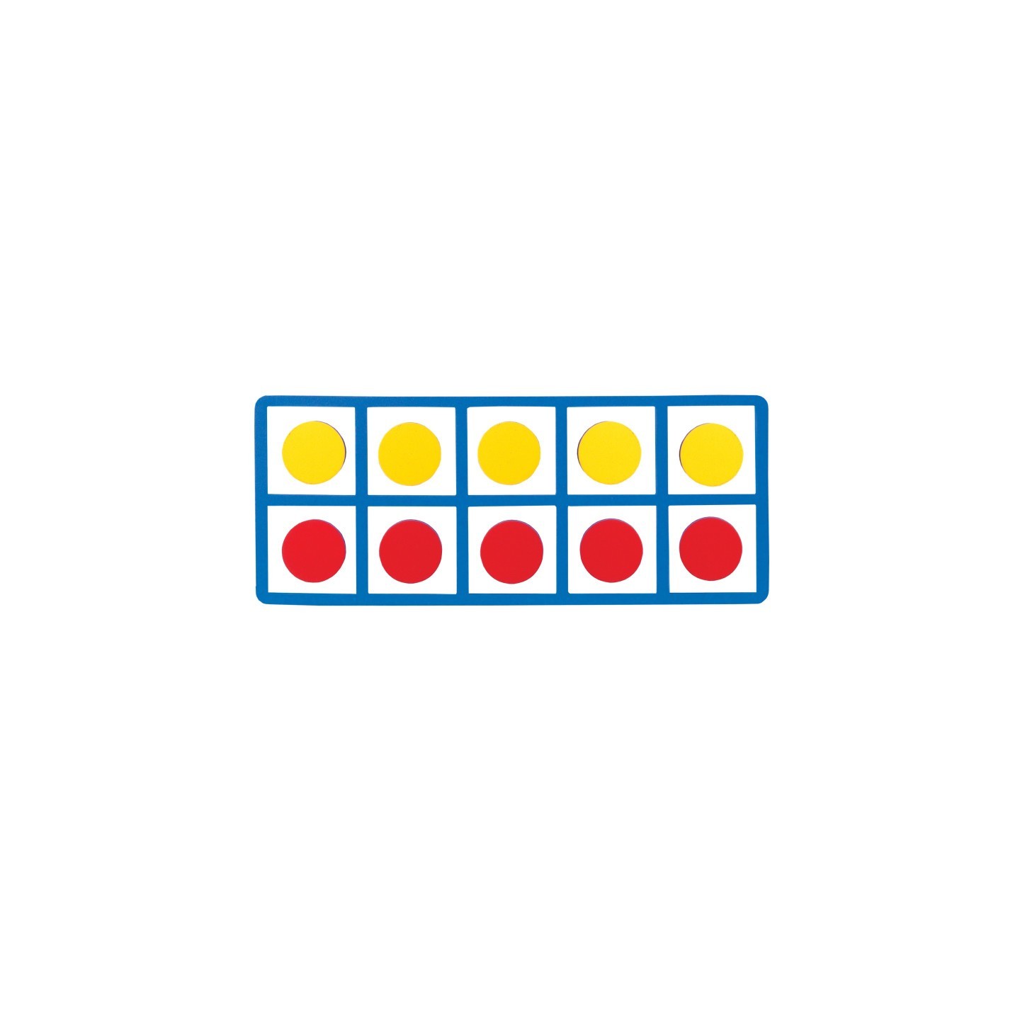 Learning Advantage® Giant Magnetic Foam Ten Frames - Set of 2