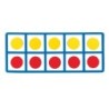 Learning Advantage® Giant Magnetic Foam Ten Frames - Set of 2