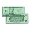 Learning Advantage® Play Bills - $10 Bills - Set of 100