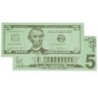 Learning Advantage® Play Bills - $5 Bills - Set of 100