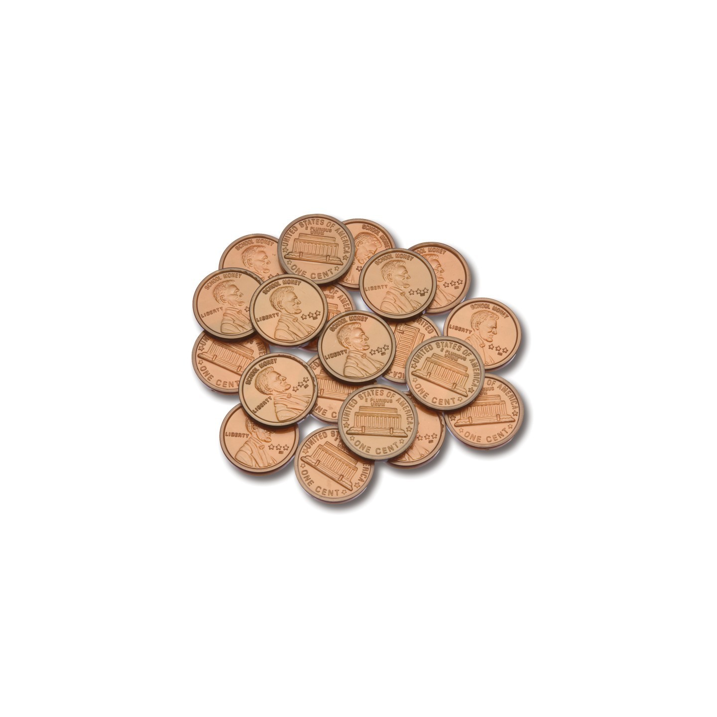 Learning Advantage® Play Coins - Pennies - Set of 100